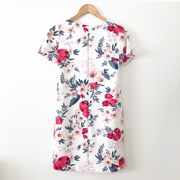 Ann Taylor Petite Floral Shift Dress - Picture 3 of 6